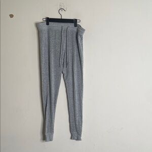 American Eagle Outfitters Light Gray Marled Jogger Pants